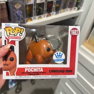 Funko Pop! Vinyl: Chainsaw Man - Pochita - Funko (Exclusive) #1683